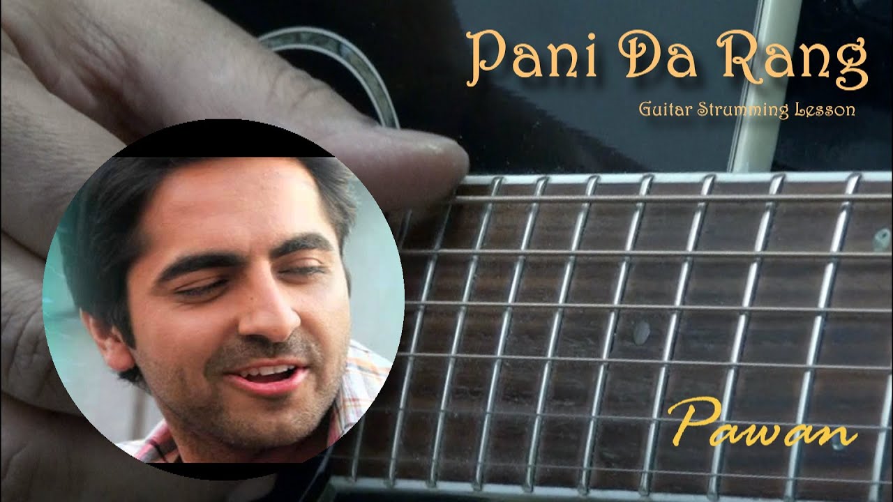 Pani Da Rang | Guitar Chords Lesson | Pawan