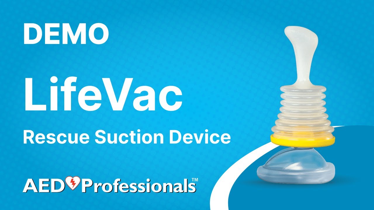 LifeVac Rescue Suction Device Demo | AED Professionals
