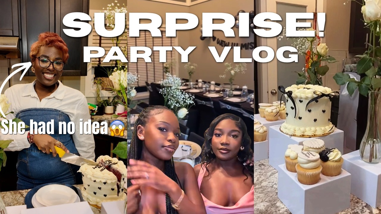 FAREWELL SURPRISE PARTY | behind the scenes, travel trip, family time
