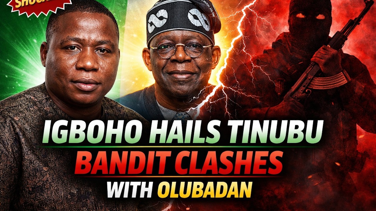 SUNDAY IGBOHO HAILS TINUBU AS BANDIT CLASHES WITH OLUBADAN