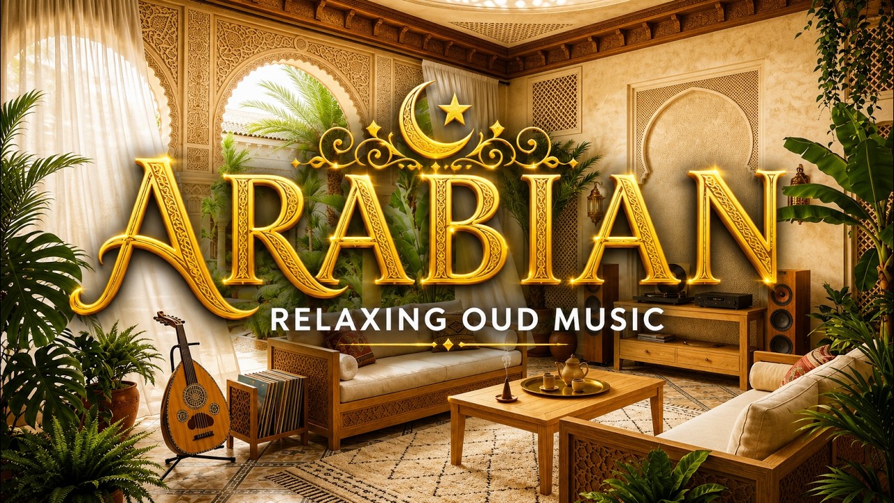 Arabian Relaxing Oud Music 🌿 Calm Oasis Instrumental