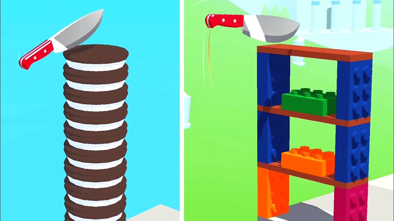 Slice It All Gameplay! Satisfying and Relaxing ASMR Slicing Video NEW UPDATE