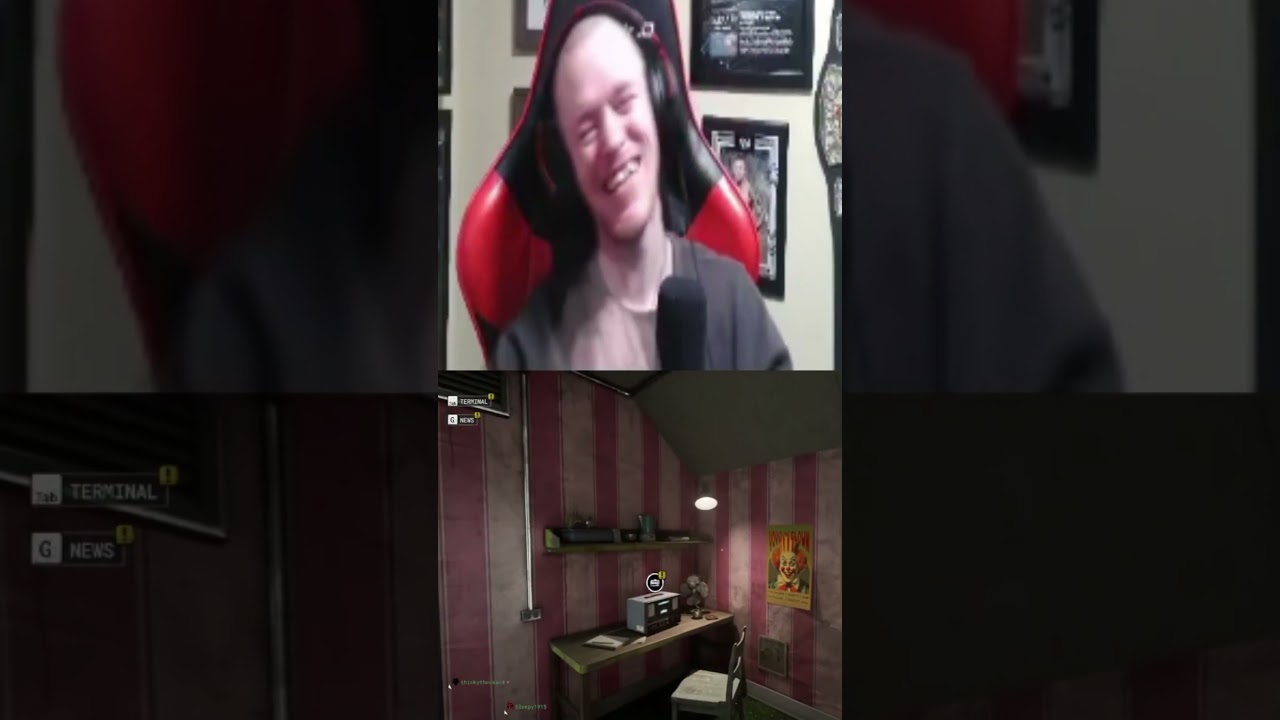 Моя комната оформлена в стиле Outlast Trials, я её УЖАСНО напугал!!