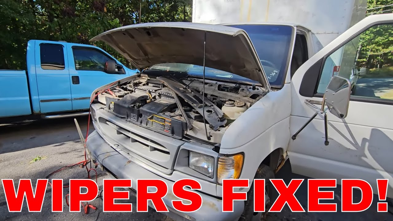Ремонт модуля стеклоочистителей Ford E450 2001 года