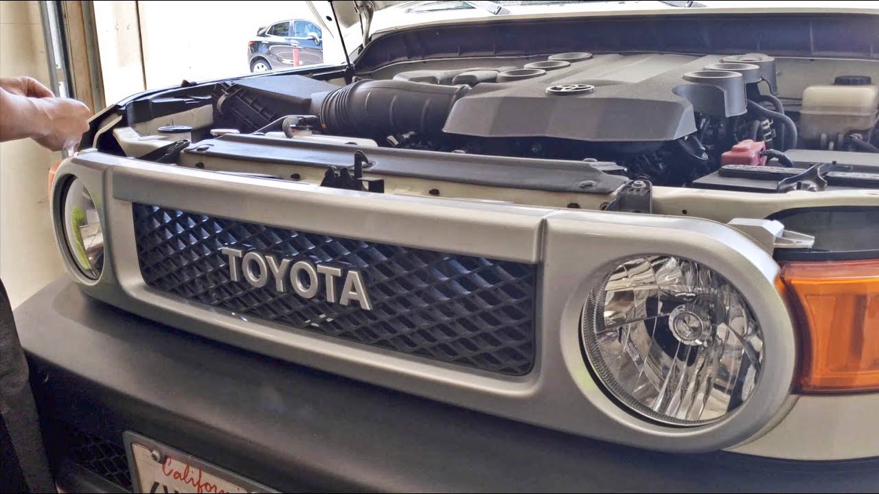 FJ Cruiser Headlight Restoration
