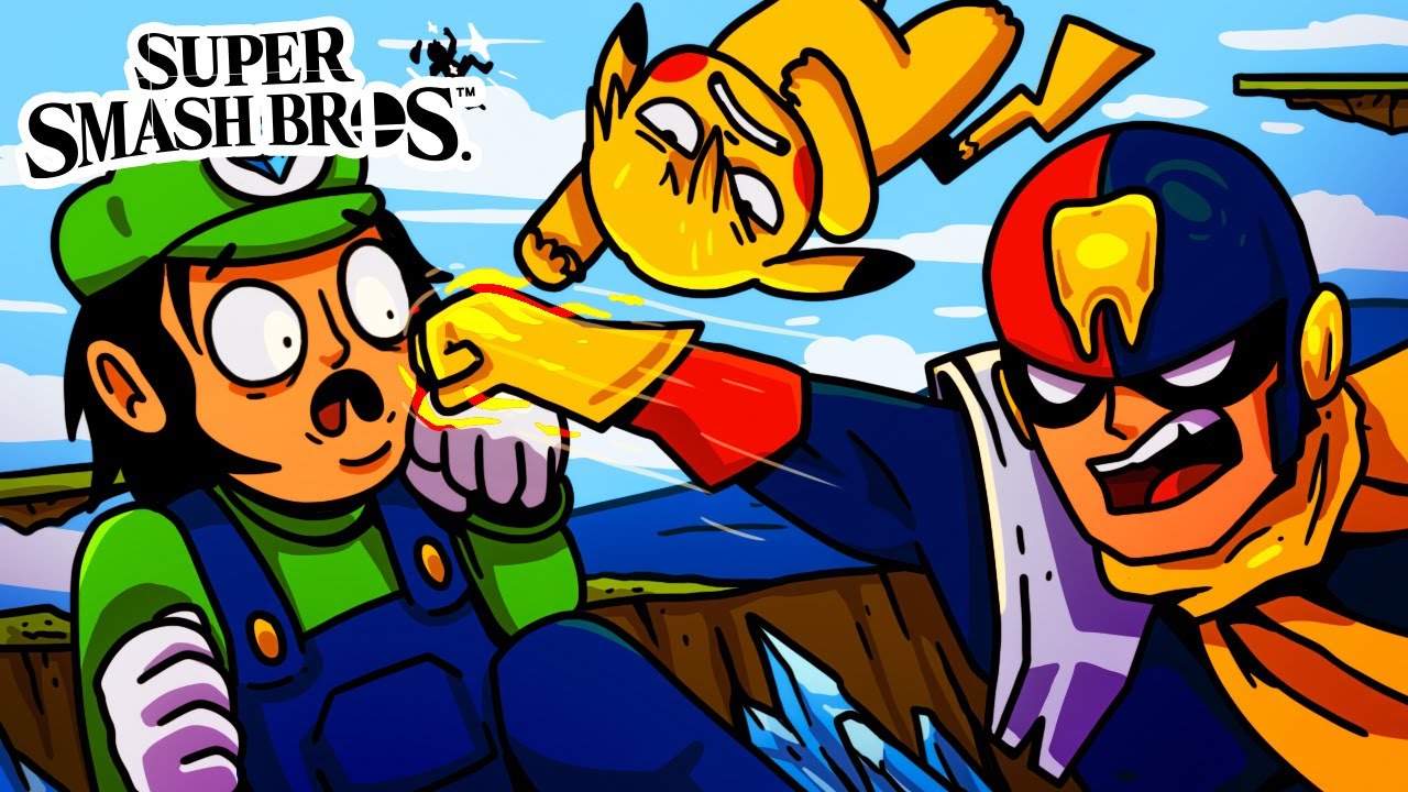 MEDIA HORA DE INSULTOS CON SMASH BROS DE FONDO