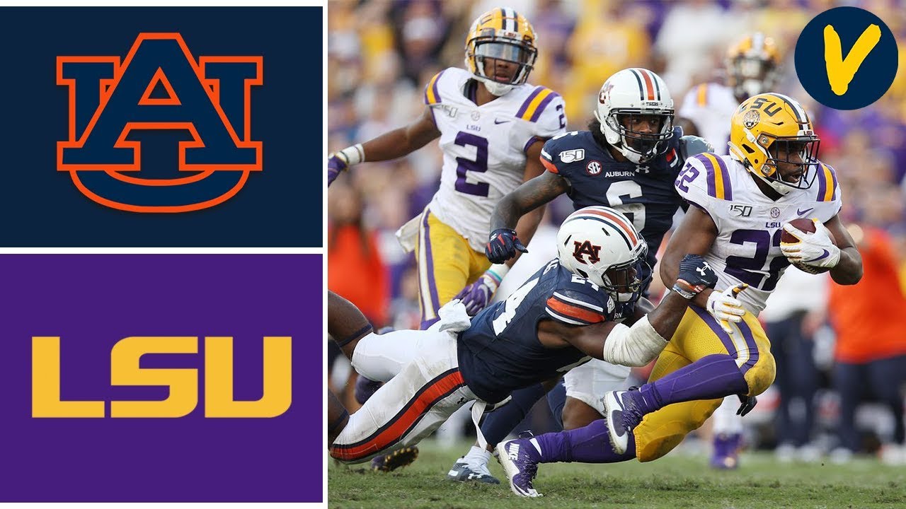 #9 Auburn vs #2 LSU Highlights | Week 9 | College Football Highlights