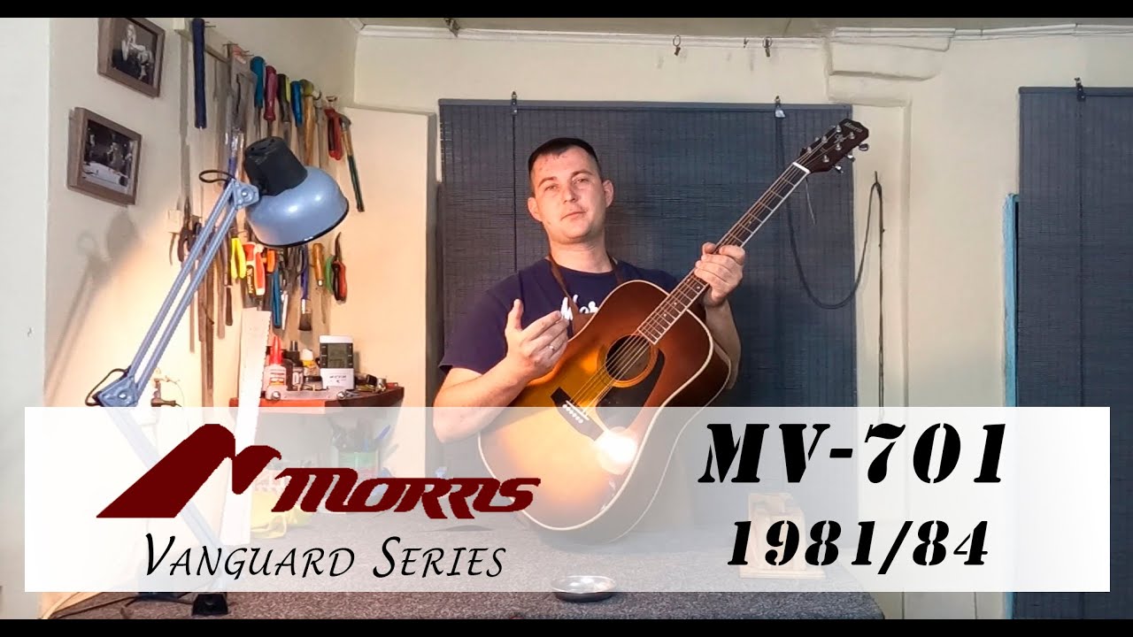 Morris Vanguard Series MV-701 1981/84, обзор гитары