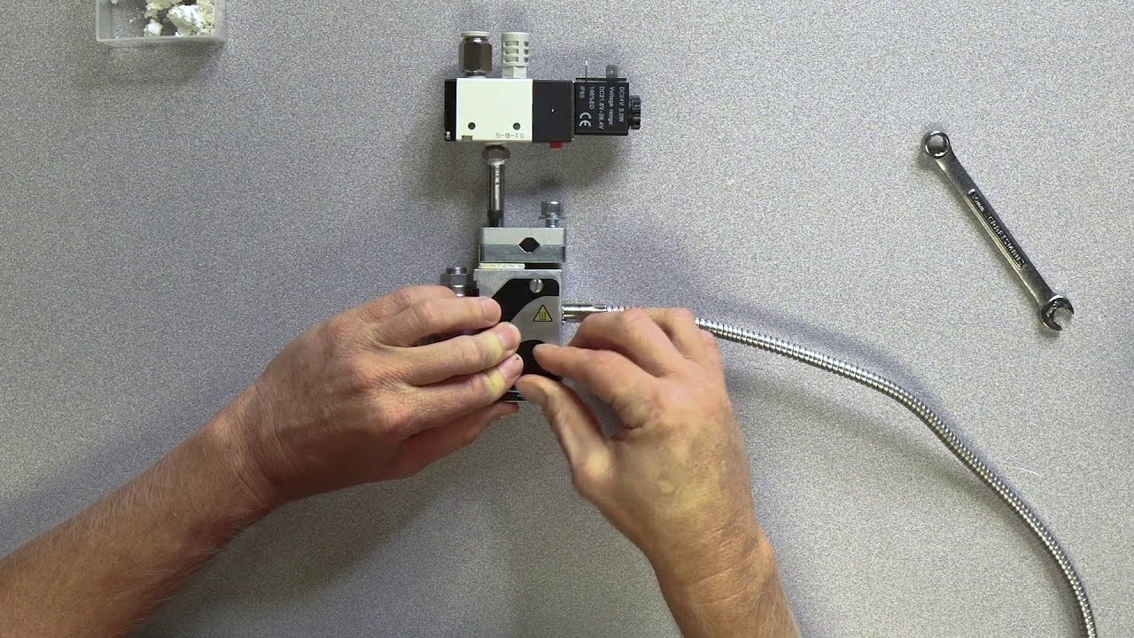 How to replace the applicator cordset or heater on a OneMelt automatic system
