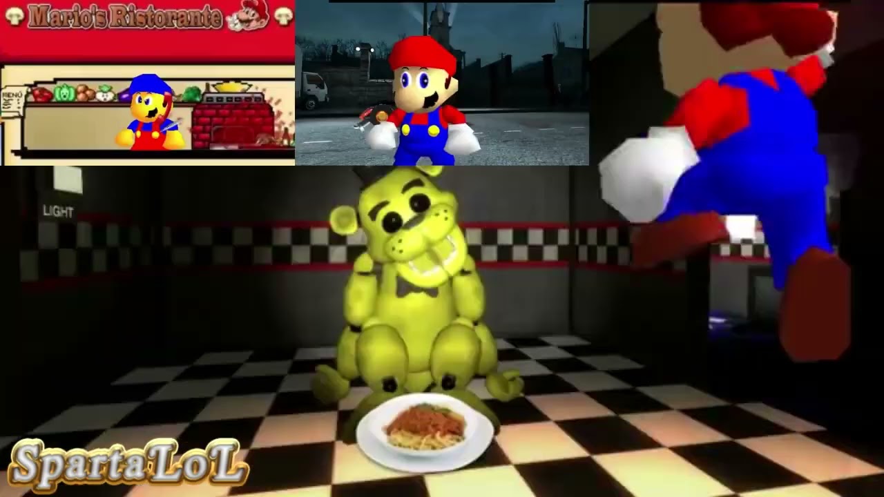 (SMG4) Mario has a sparta churchrock cd3 edition remix