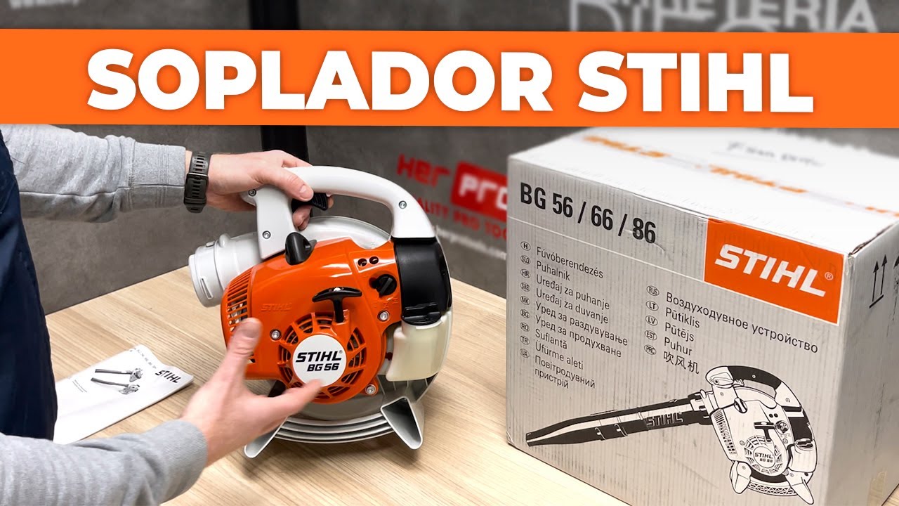 Soplador STIHL BG 56 | Trucos y Consejos | Ferretería san Diego