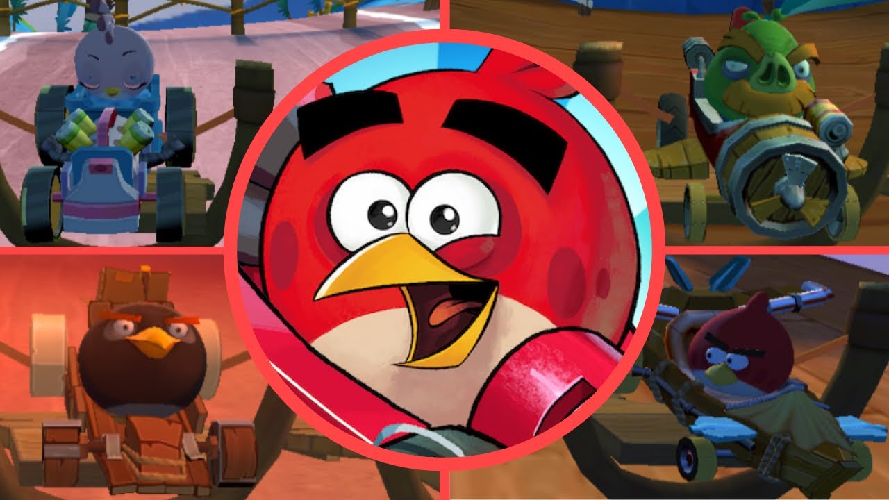 Angry Birds Go! (Versão 2.9.1) - All Bosses (Luta dos Bosses)