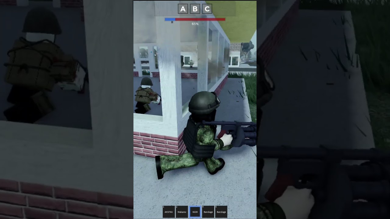 EXPLODING a Tank in #roblox  #coldwar