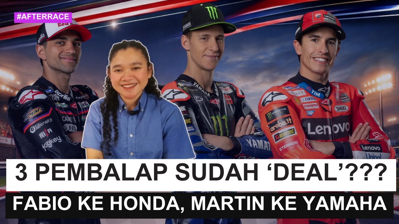 3 Pembalap Sudah 'Deal' Kontrak MotoGP 2027? Quartararo, Martin, Marquez
