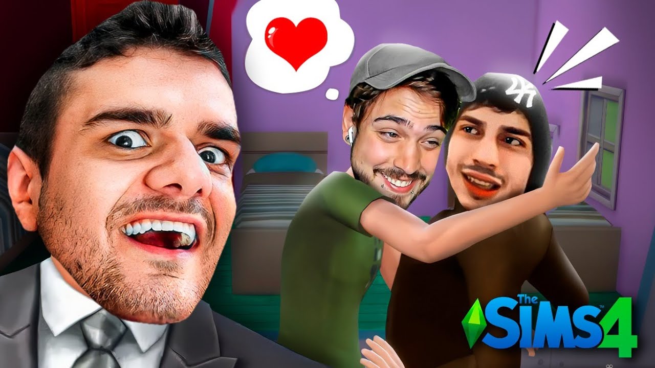 CHAMEI OS GURI PRA CONTROLAREM SEUS PERSONAGENS NO THE SIMS E ME ARREPENDI - c/ Coelho e Fujinuma
