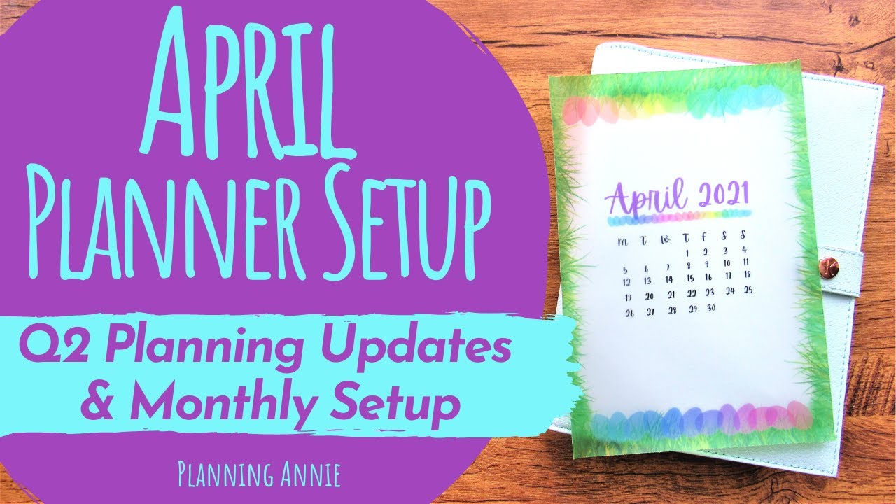 April Planner Setup