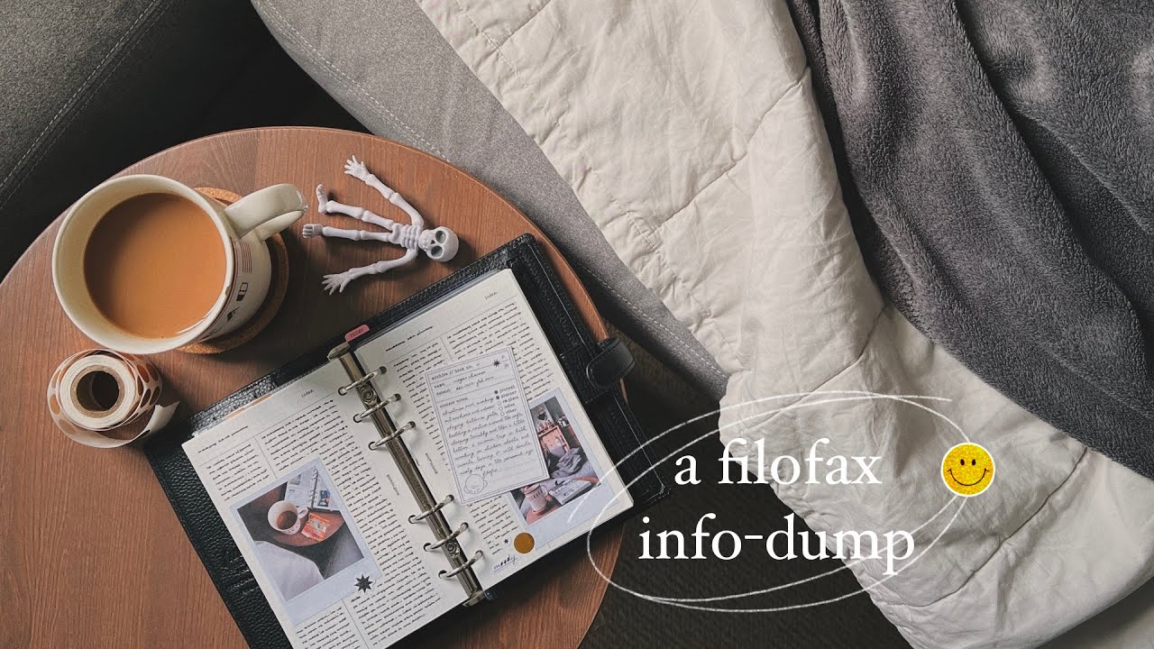 a filofax infodump | ep. 2 ✸ archiving, developing new inserts, thoughts on memory keeping