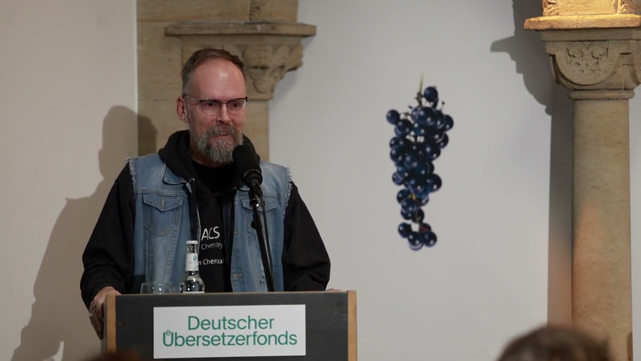 Keynote von Dietmar Dath, &Uuml;bersetzertag 2024
