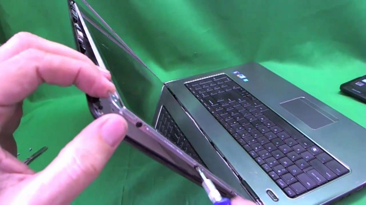 Dell Inspiron N7010 Laptop Screen Replacement Procedure