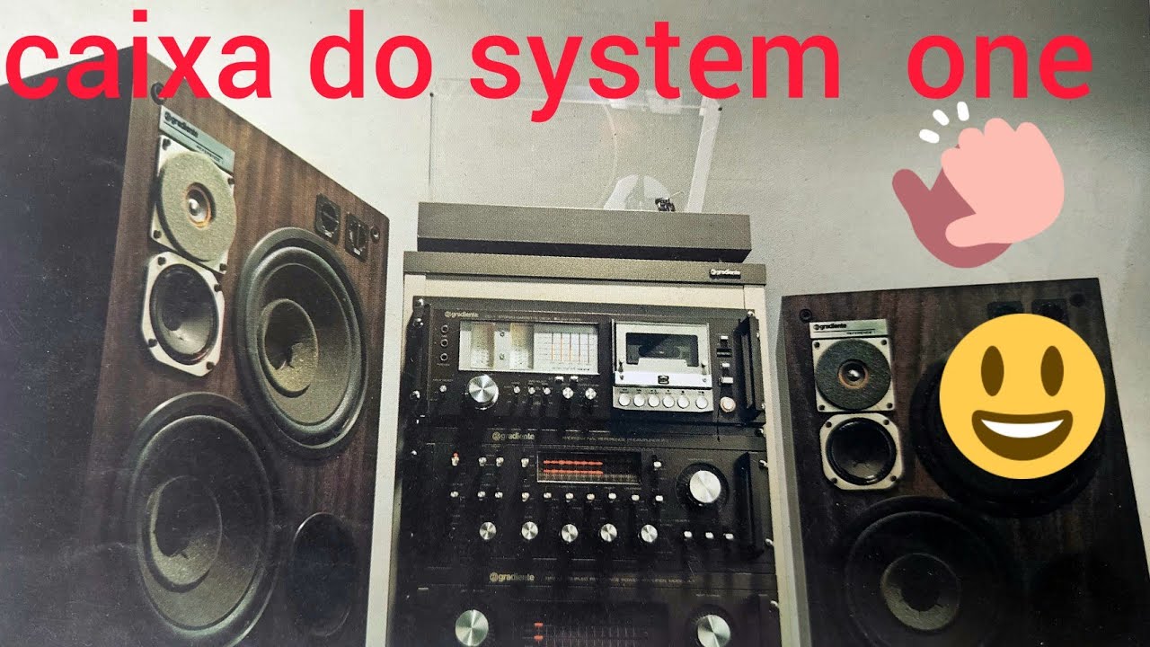 REFERENCE 1, demonstração dessa CX Gradiente vintage