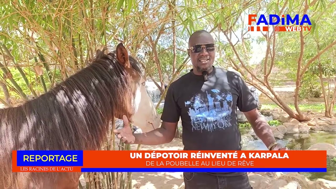 Un dépotoir devenu chef-d’œuvre à Karpala !