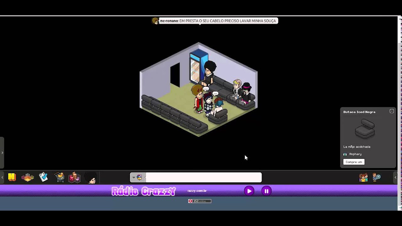 Zoando no habbo hotel