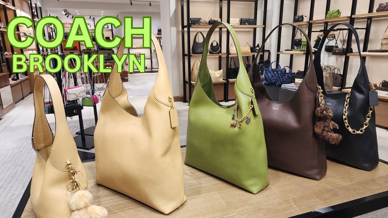 COACH STORE SHOPWITHME! | COACH BROOKLYN SHOULDER BAG 28 | HANDBAG | CROSS BODYBAGS: NEW ARRIVAL❤️‍🩹