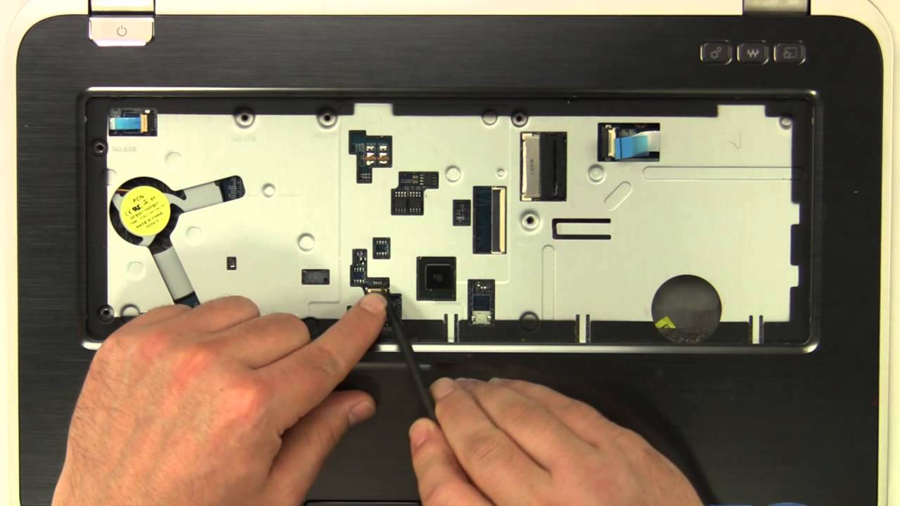 Dell Inspiron 15R (5520 / 7520) CPU Cooling Fan Replacement Video Tutorial