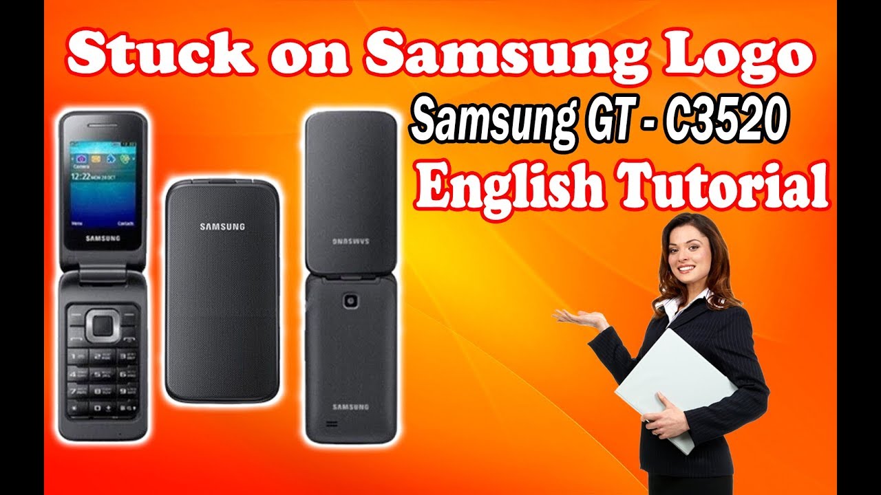 How to Fix Stuck on Samsung Logo || Samsung GT - C3520 || RJ Solution