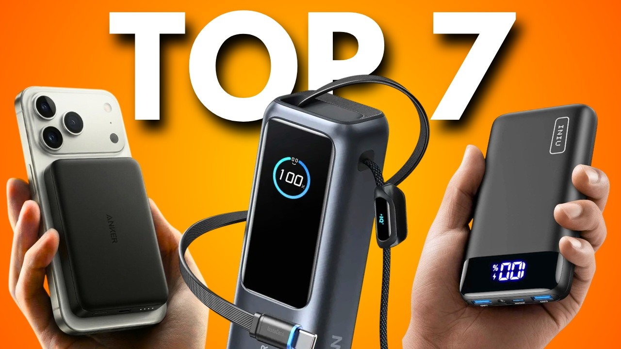 MEJORES POWER BANK 2026 | TOP 7 MEJORES BATERIAS PORTATILES 2026