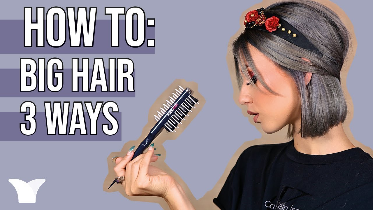 HOW TO: Big Voluminous Hair 3️⃣ Ways with Stella Cini!