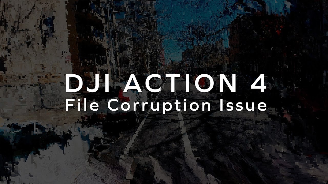 DJI Action 4 - File Corruption Problem - Real World Usage - 4K