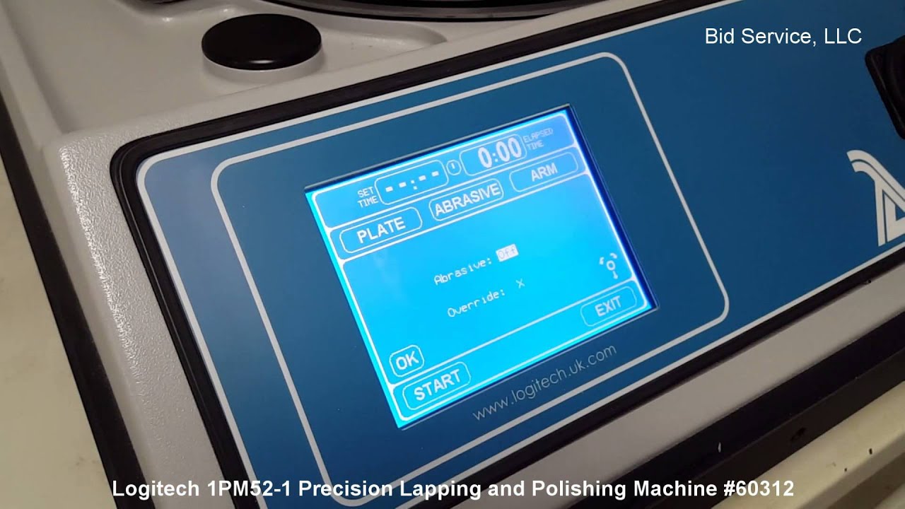 Logitech 1PM52-1 Precision Lapping and Polishing Machine #60312