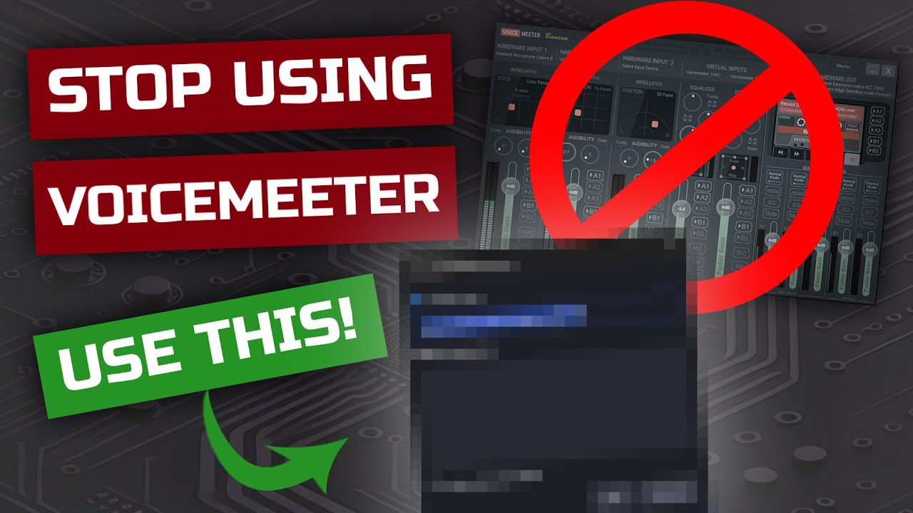 STOP Using VoiceMeeter, Do This Instead! (OBS Audio Setup 2025)