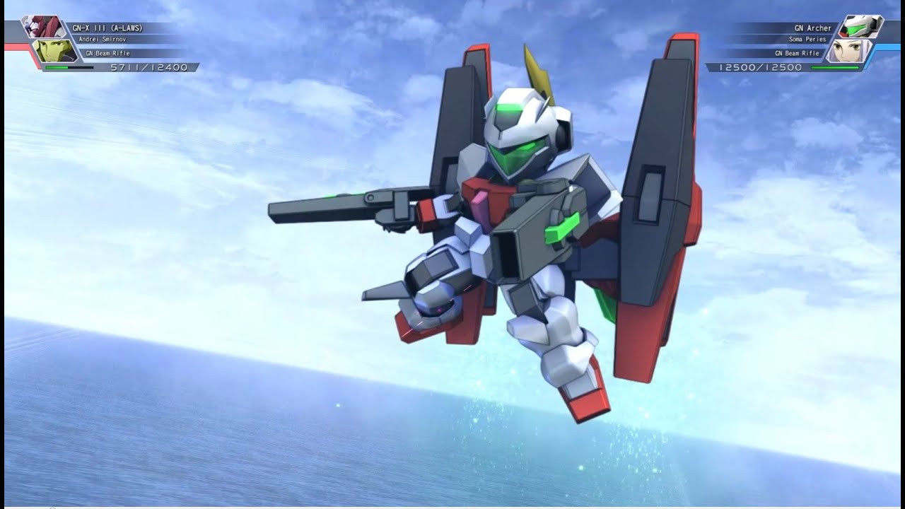 SD Gundam G Generation Cross Rays - GN Archer ~Battle Animations~