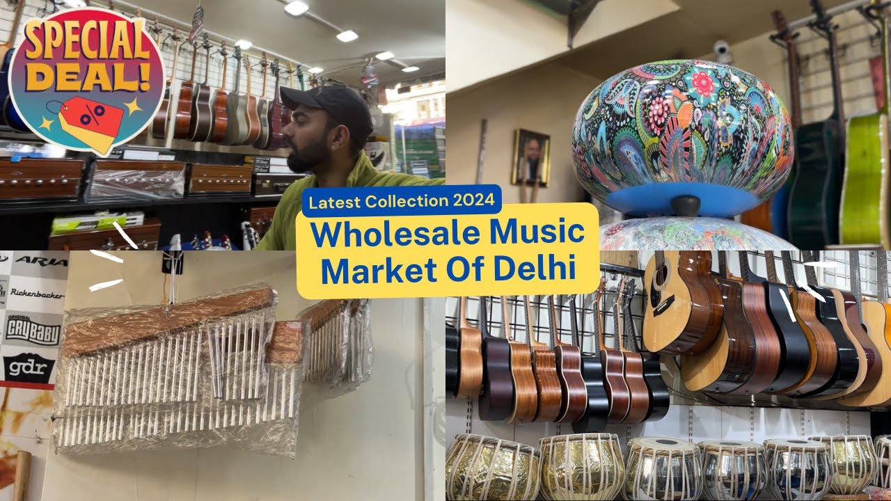 Wholesale Music Market of Delhi | Musical Instruments at Wholesale Prices | Yours daily vlog