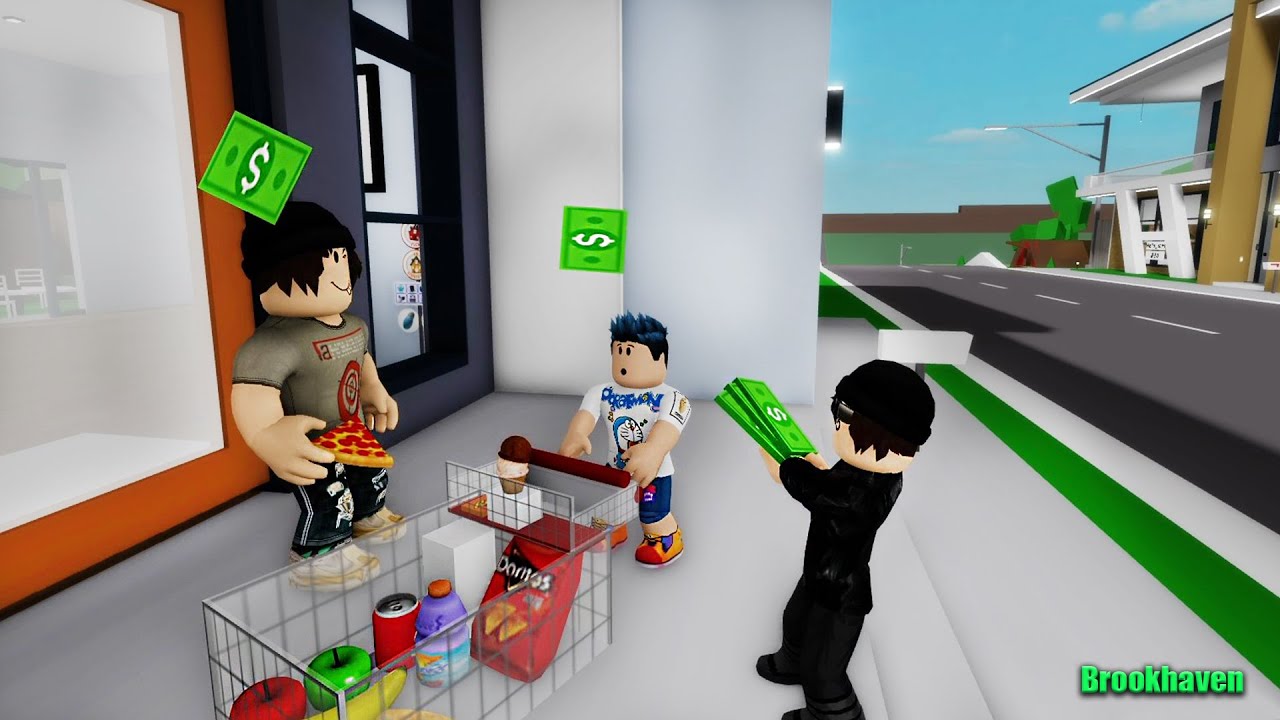 YARAMAZ ÇOCUKLAR MARKETTE ÇALIŞIYOR !!! | ROBLOX BROOKHAVEN RP