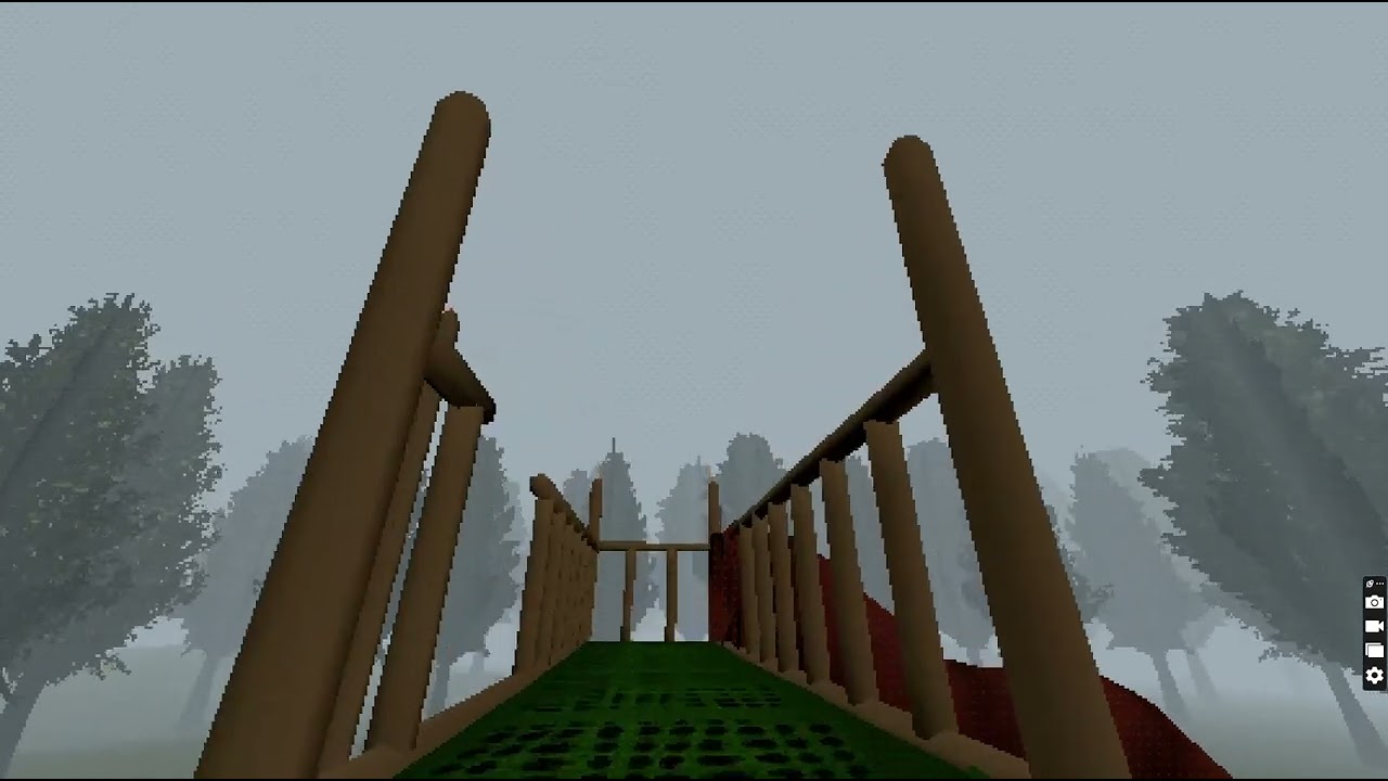 slide in the woods