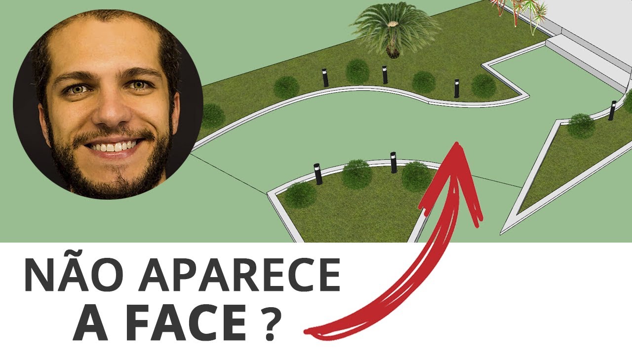 Dúvida Respondida - A face não aparece, não preenche! / Escada em ângulo