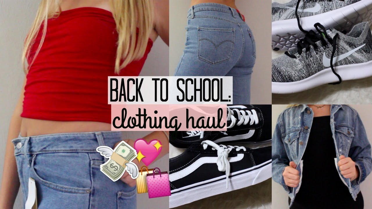 BACK TO SCHOOL CLOTHING HAUL!!