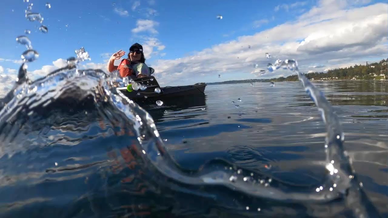 I dropped my GoPro rig In Puget Sound. ( 40 feet deep )