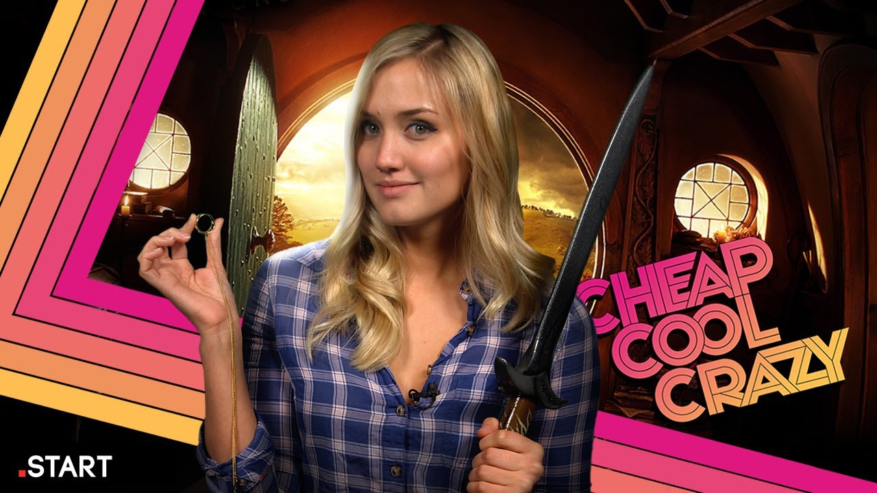 Cheap Cool Crazy - The Hobbit Episode feat. Prop Replicas, Swords, and a Hobbit House You Can Buy!