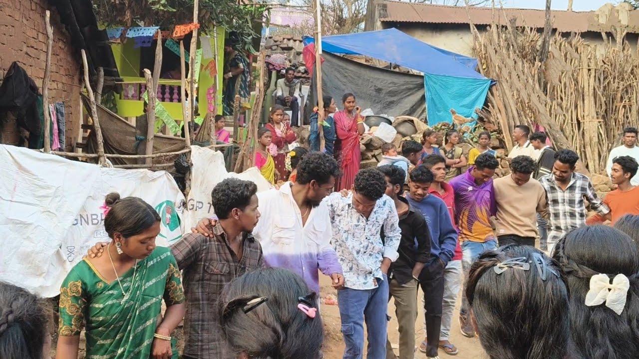 Tribal dhimsa dance video 