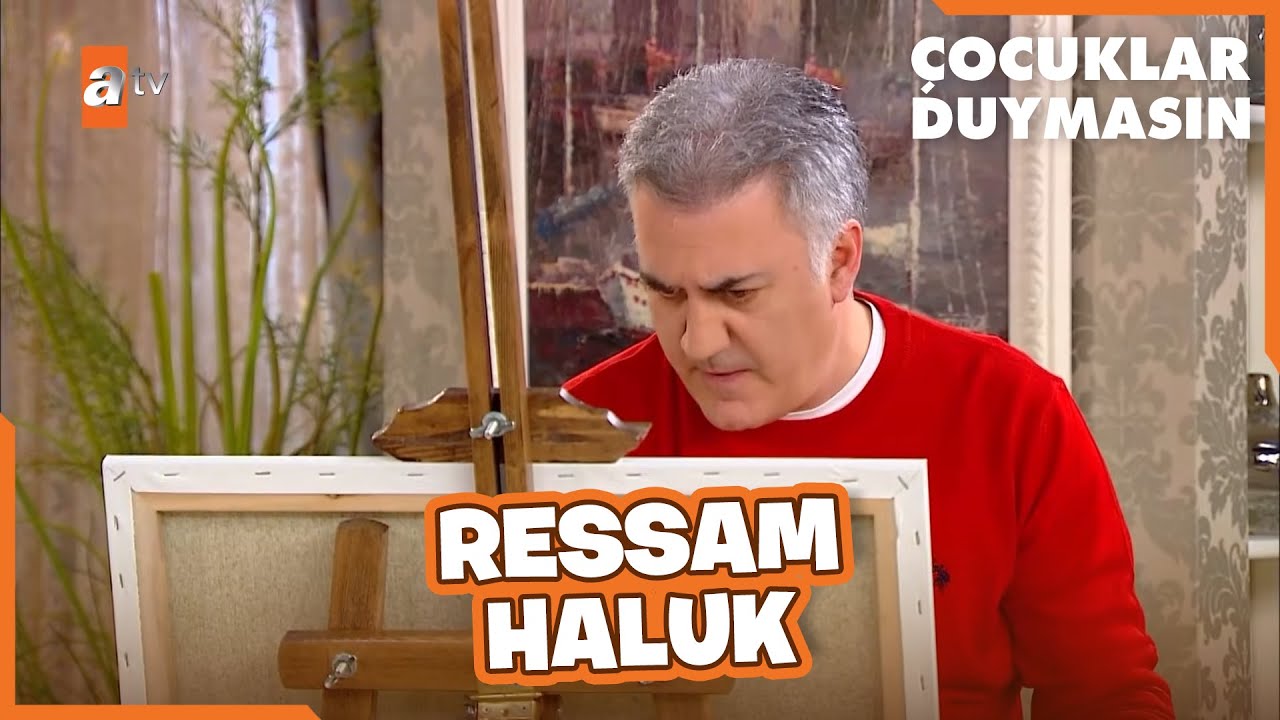 Haluk ve Resim Tutkusu ❤️ | Çocuklar Duymasın Kolaj