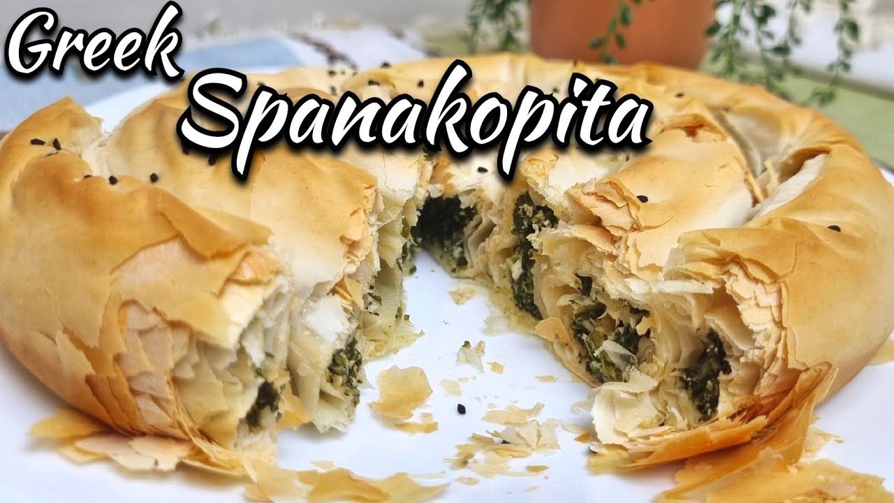 Greek Grandma’s Secret Spanakopita Recipe! #GreekSavouryFood #MediterraneanFood #FetaCheese #Savoury