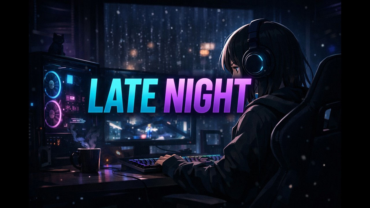 Late Night Gaming 🌙 Chill EDM Mix for Focus, Study & Ranked Sessions (1 Hours)