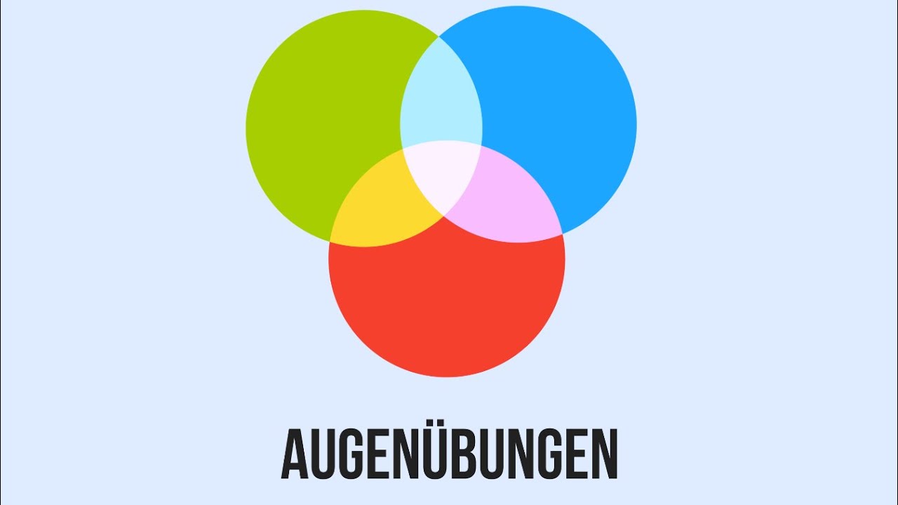 Augentraining Übungen / Augengymnastik / Augen trainieren
