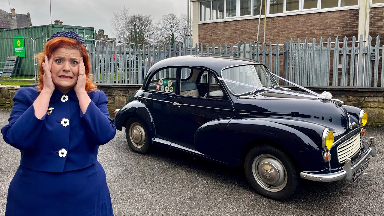 Morris minor won't start...will we make the wedding?!