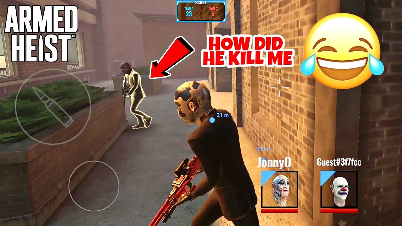 *New* Funny Enemy🤣 PVP Mode| Armed Heist Multiplayer Gameplay