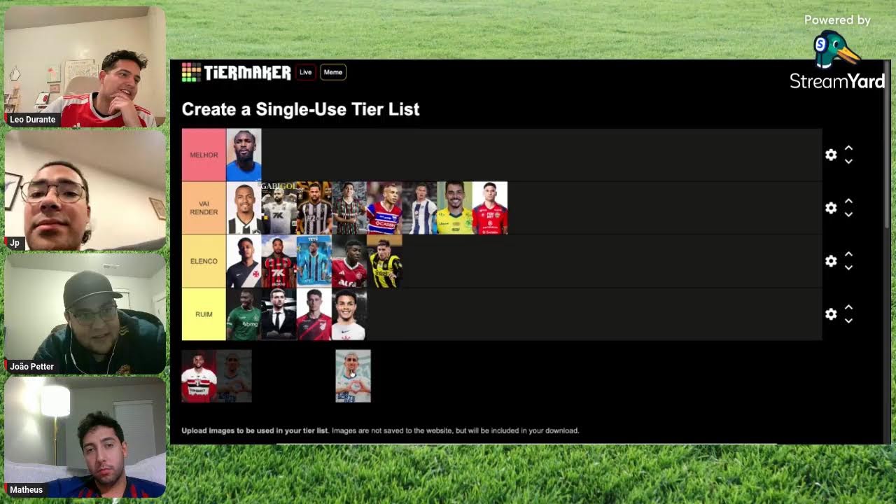 Tier List MELHORES CONTRATAÇÕES do Brasileirão 2026 !!